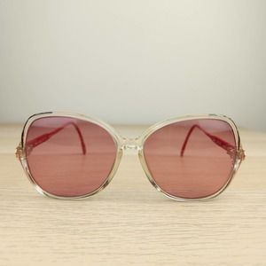 Gucci Vintage GG 2103 Oversize Designer Eyeglasses Italy 70s 80s